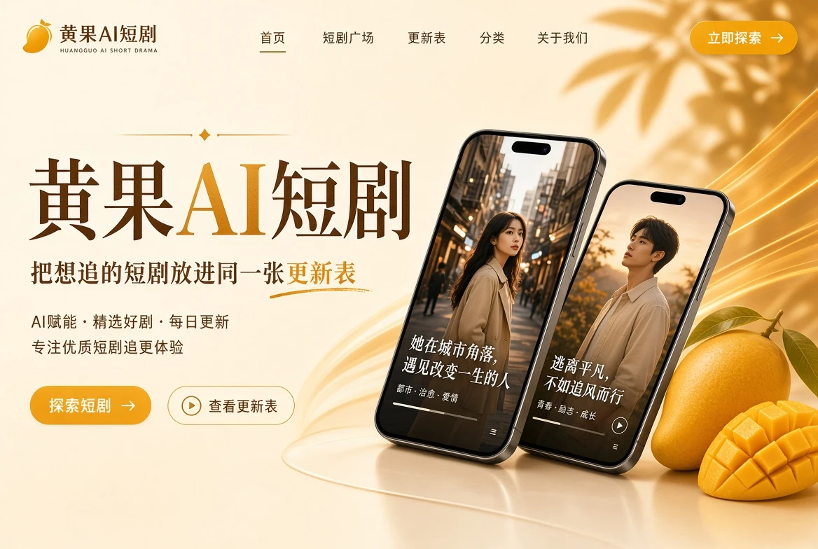 黄果AI短剧封面